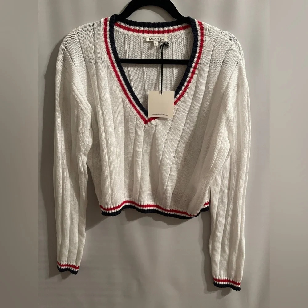 New Mimosa V Neck Sweater